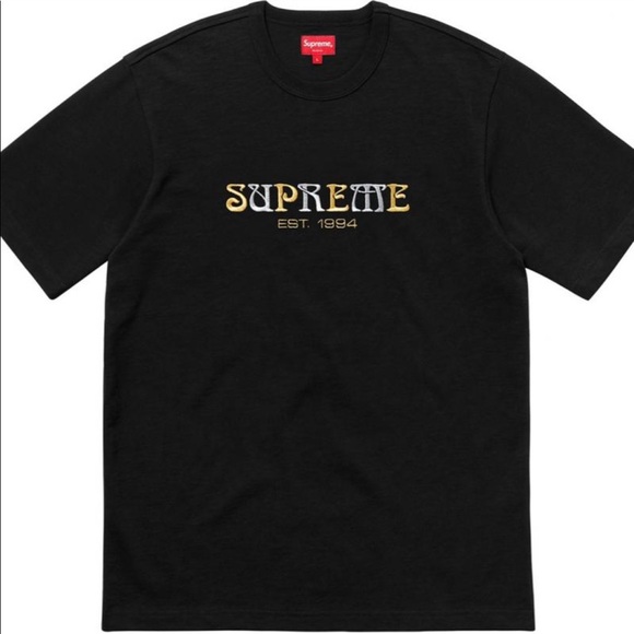 supreme est 1994 shirt